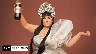 Netta reaches into her <i>Goody Bag</i>, pulls out the looping banger, “Bassa Sababa”